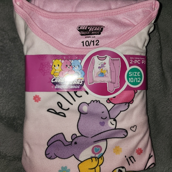 Care Bears Other - Care Bears 🐻 Pj's New Girls 10/12